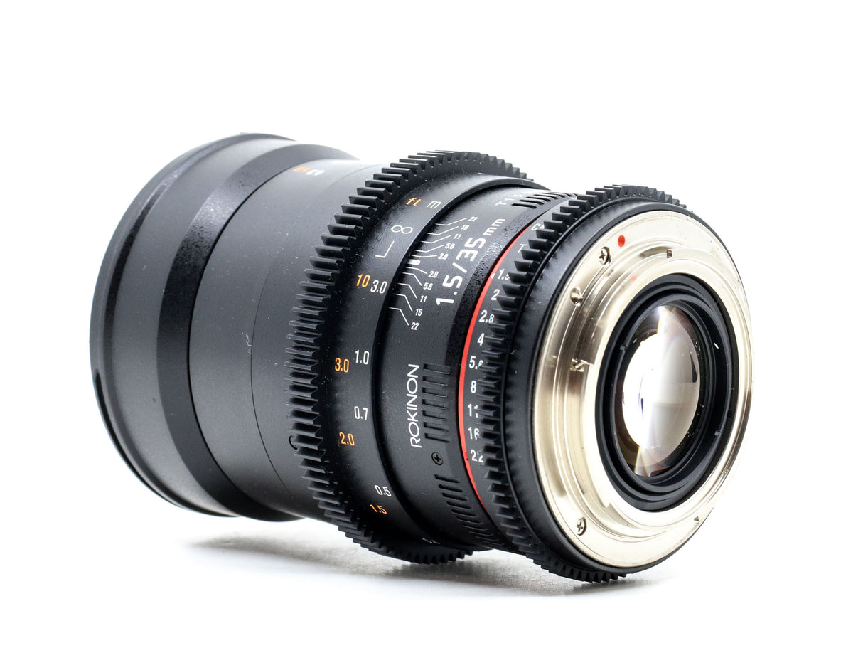 Camera Lenses Rokinon Cine 35mm T1 Rokinon 35mm Xeen Professional
