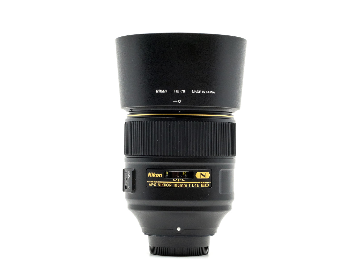 Nikon AF-S Nikkor 105mm f/1.4E ED Lens · hoofdafbeelding