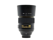 Nikon AF-S Nikkor 105mm f/1.4E ED de segunda mano en Camera Market