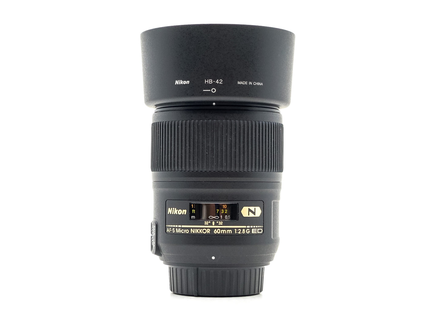 Nikon AF-S Micro Nikkor 60mm f/2.8G IF-ED Lens · hoofdafbeelding