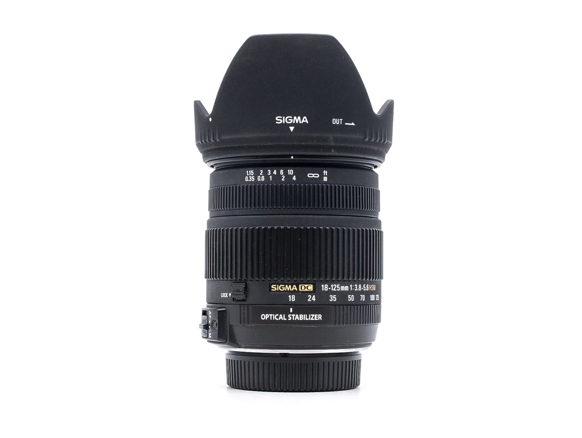 Sigma 18-125mm f/3.8-5.6 DC OS HSM - Nikon Fit – Camera Market