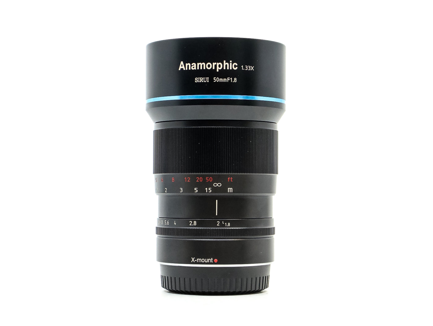 Sirui 50mm F/1.8 1.33x Anamorphic – Fujifilm X Anschluss · Hauptbild