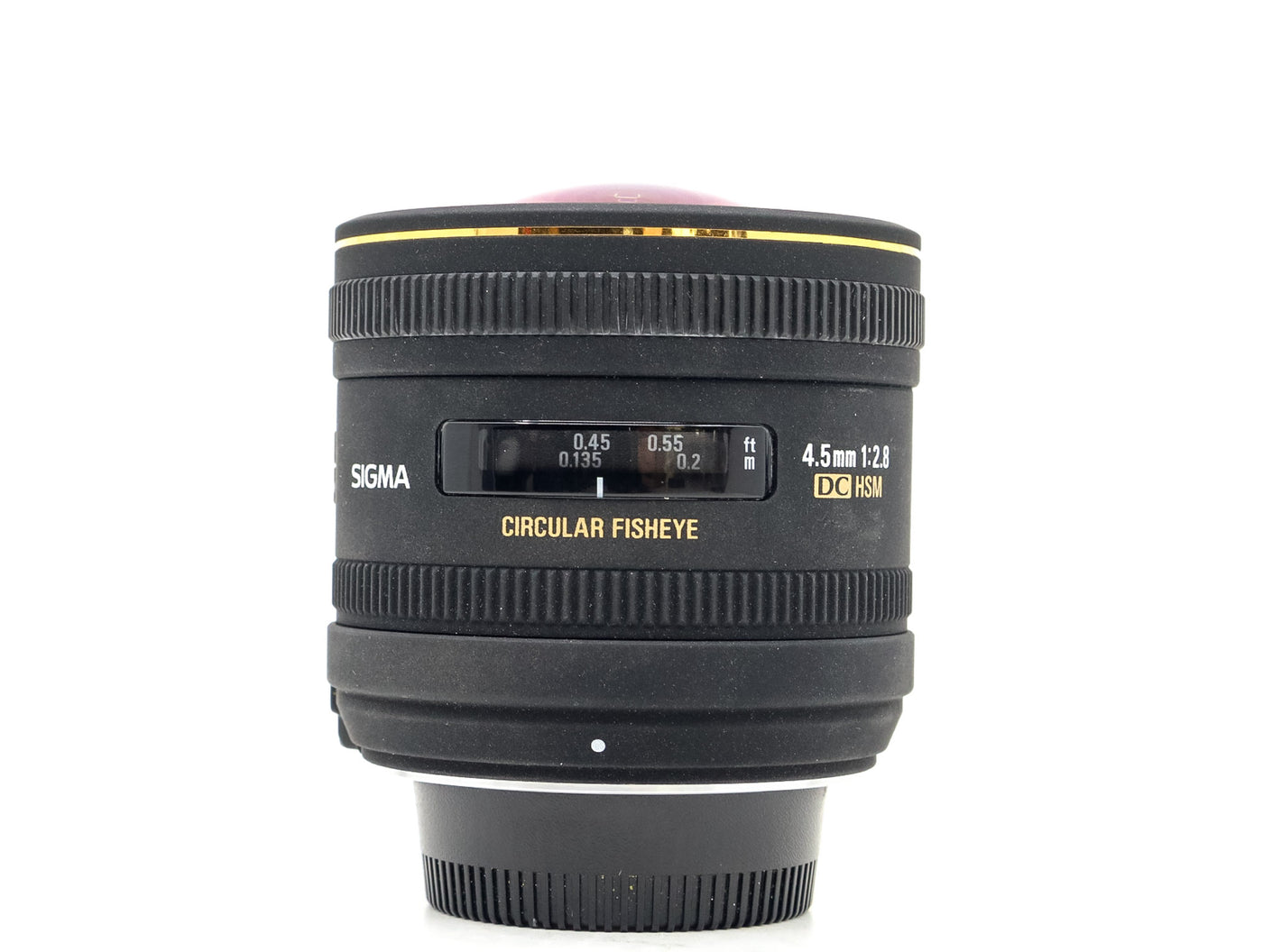 Sigma 4.5mm Fisheye f/2.8 EX DC HSM - Nikon Mount · hoofdafbeelding