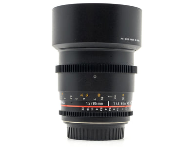 Walimex Pro 85mm T1.5 - Monture Canon EF