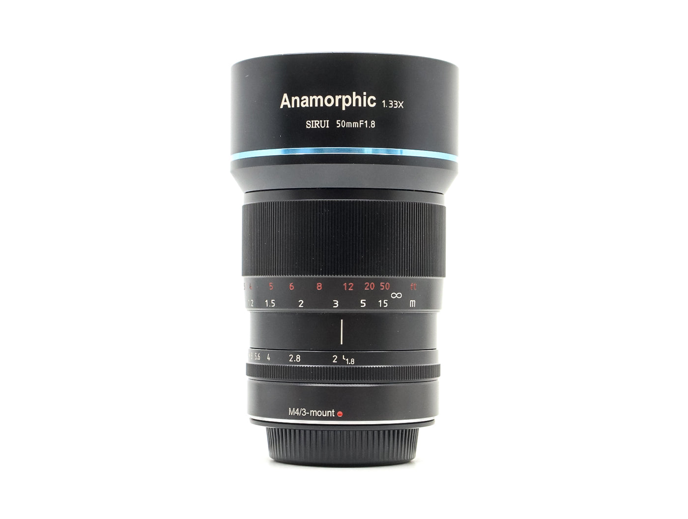 Sirui 50mm f/1.8 1.33x Anamorfisch - Micro Four Thirds Geschikt · hoofdafbeelding