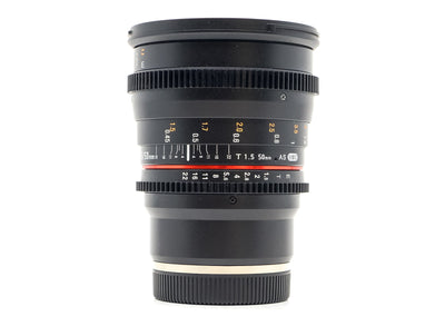 Walimex Pro 50mm T1.5 AS UMC - Monture Sony FE