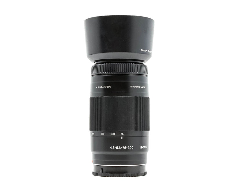 Sony 75-300mm f/4.5-5.6 - Sony A fit Used | 12-Month Warranty