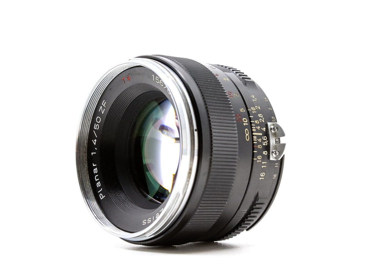 Zeiss Planar T* 50mm f/1.4 ZF - Nikon Fit Used | 12-Month Warranty