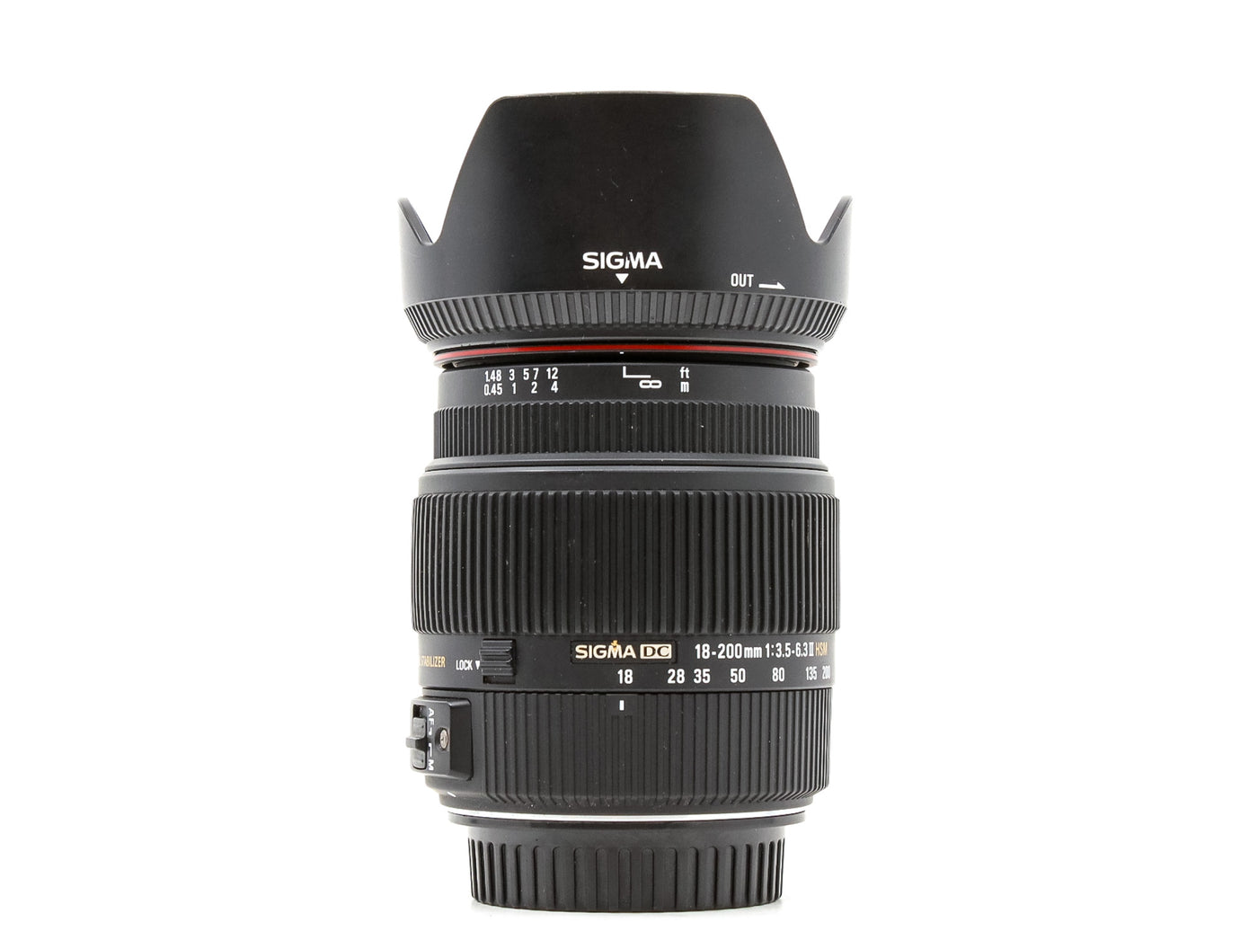 Sigma 18-200mm f/3,5-6,3 DC OS HSM II - Monture Canon EF-S · image principale