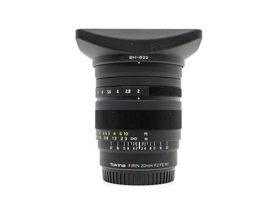 Tokina FiRIN 20 mm f/2 MF - Monture Sony FE