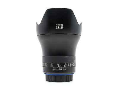 ZEISS Milvus 21mm f/2.8 ZE - Geschikt voor Canon EF