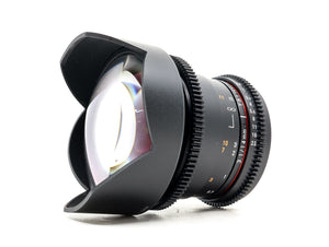 Samyang 14mm T3.1 Cine VDSLR MK2 - Canon EF Fit