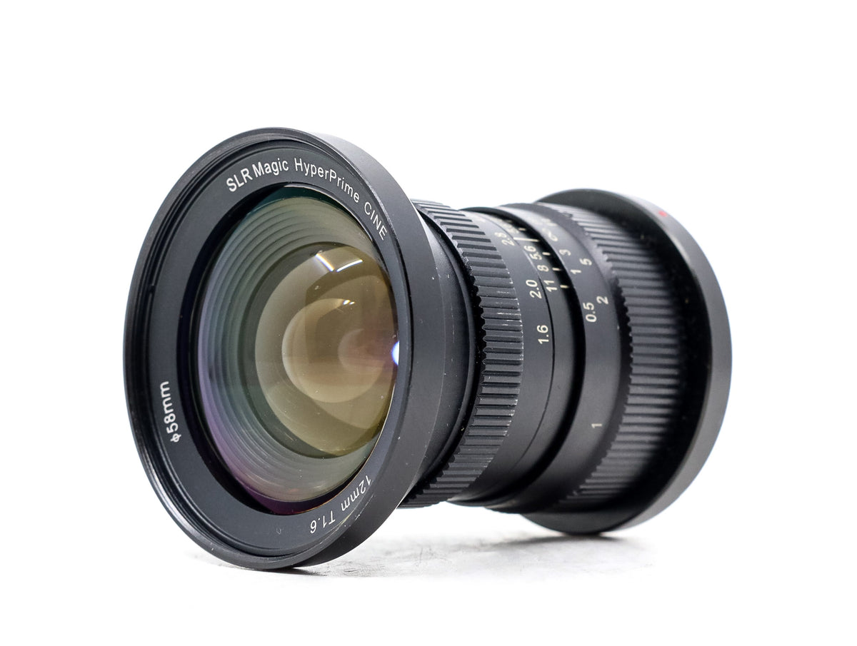 SLR Magic Hyperprime 12mm T1.6 - Micro Four Thirds Fit – Camera Market