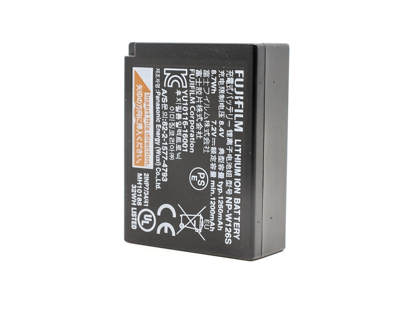 Fujifilm NP-W126s Accu | Hoge Capaciteit Batterij · hoofdafbeelding