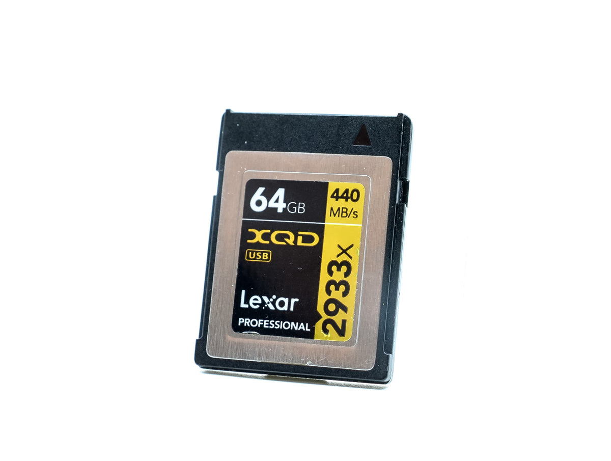 Lexar 64GB Professional 2933x XQD Card – Camera Market
