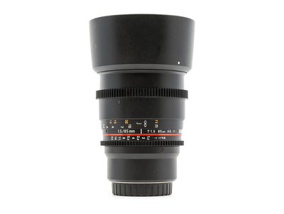 Rokinon 85mm T1.5 AS IF UMC - Geschikt voor Micro Four Thirds