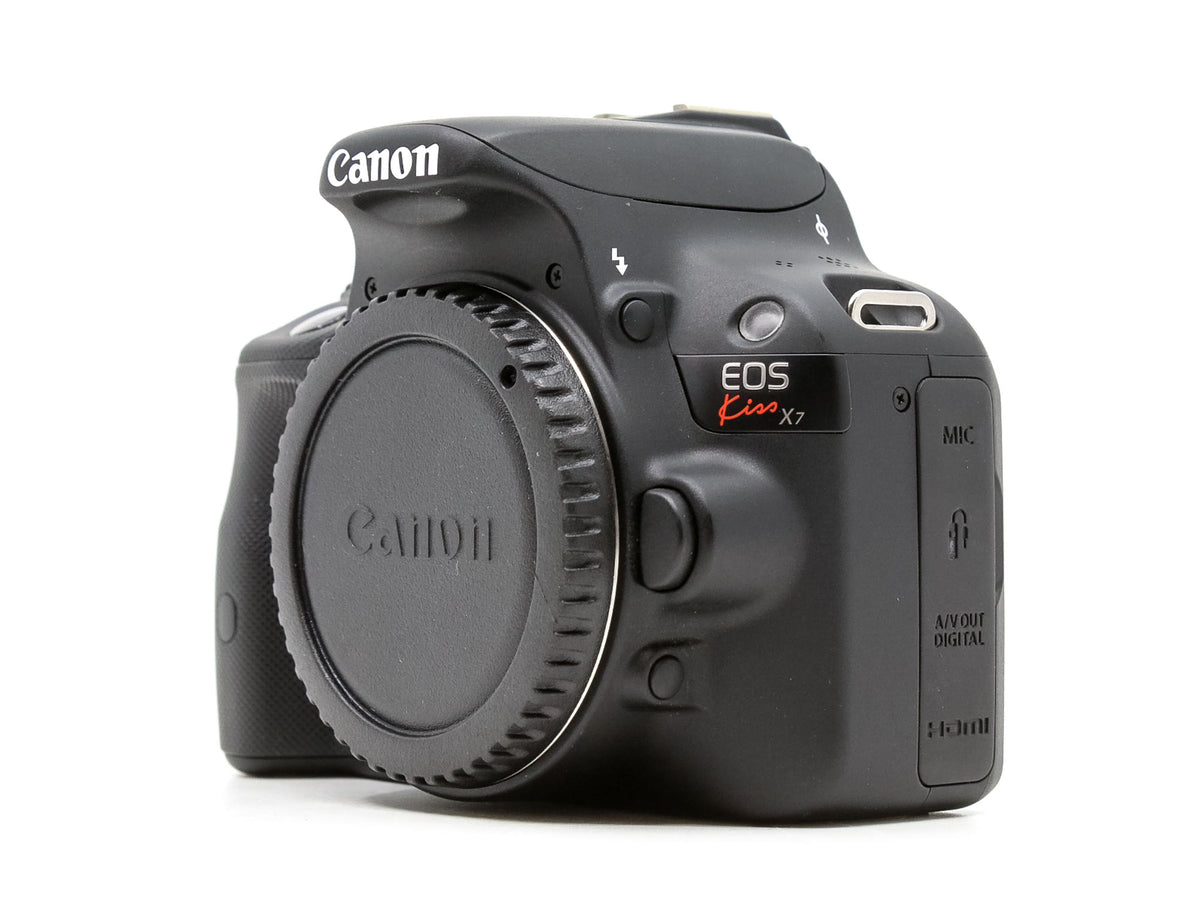 Descubre las increíbles características de la Canon EOS Kiss X7 en