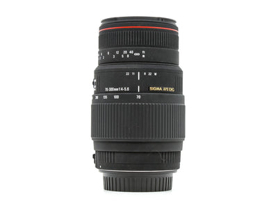 Sigma 70-300mm f/4-5.6 APO DG Macro - Geschikt voor Canon EF