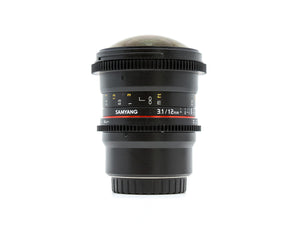 Samyang 12mm T3.1 ED AS NCS VDSLR - Nikon fit