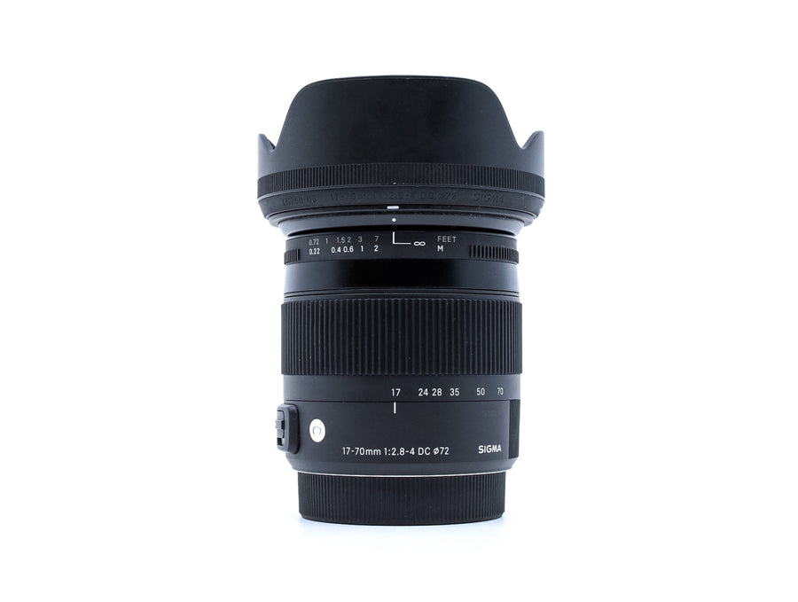 SIGMA · Sigma 17-70mm F/2.8-4 DC Macro OS HSM Contemporary - Monture Sony A