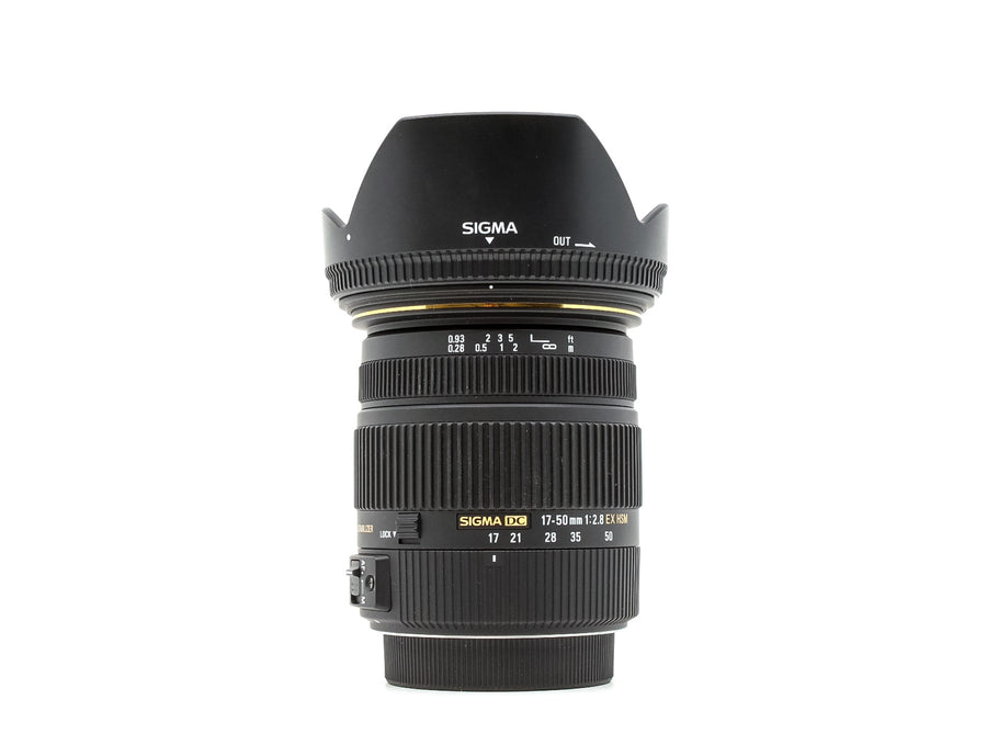 SIGMA · Sigma 17-50mm f/2.8 EX DC OS HSM - Sigma SA fit 