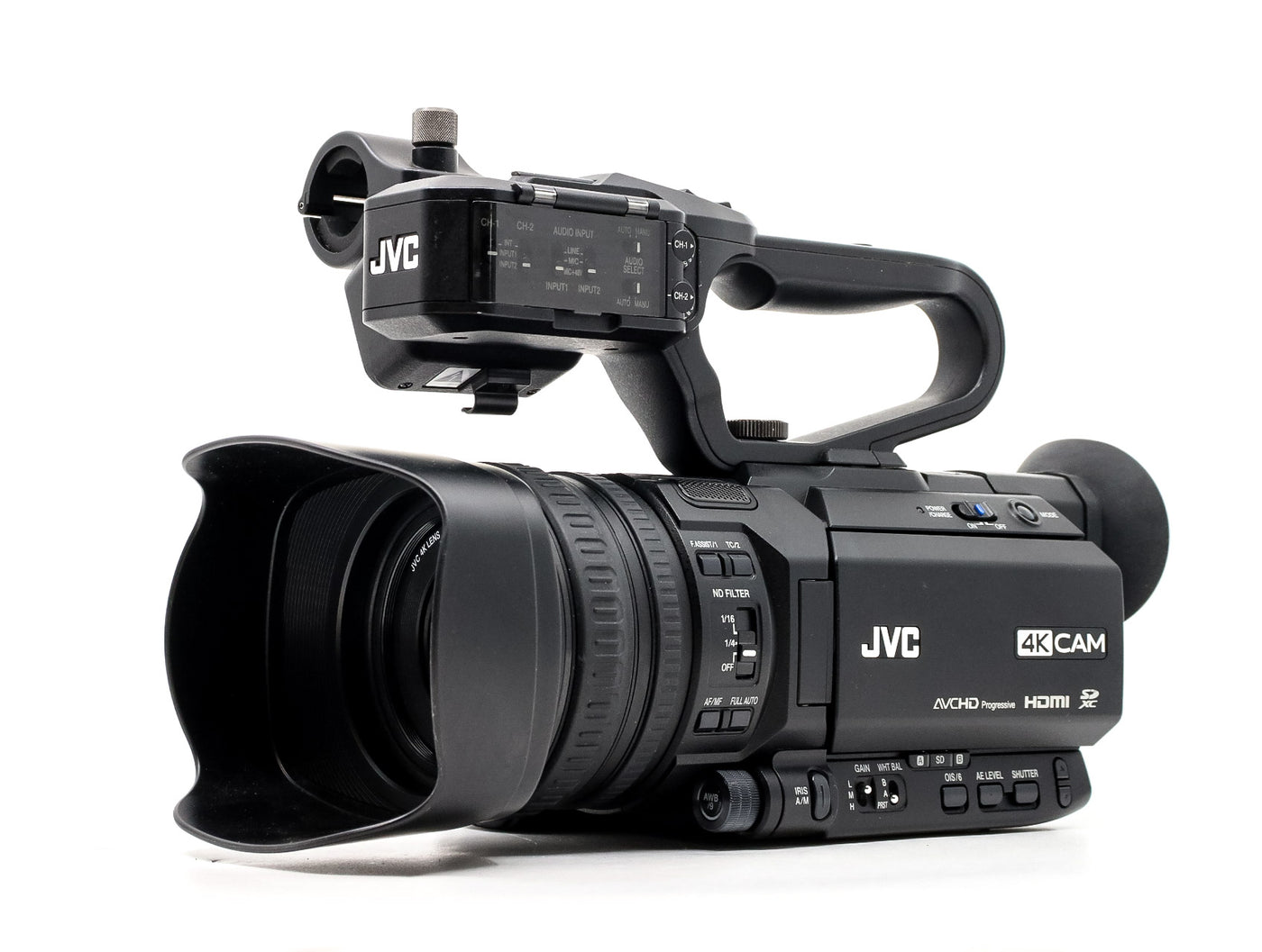 JVC GY-HM170 4K Camcorder · imagen principal