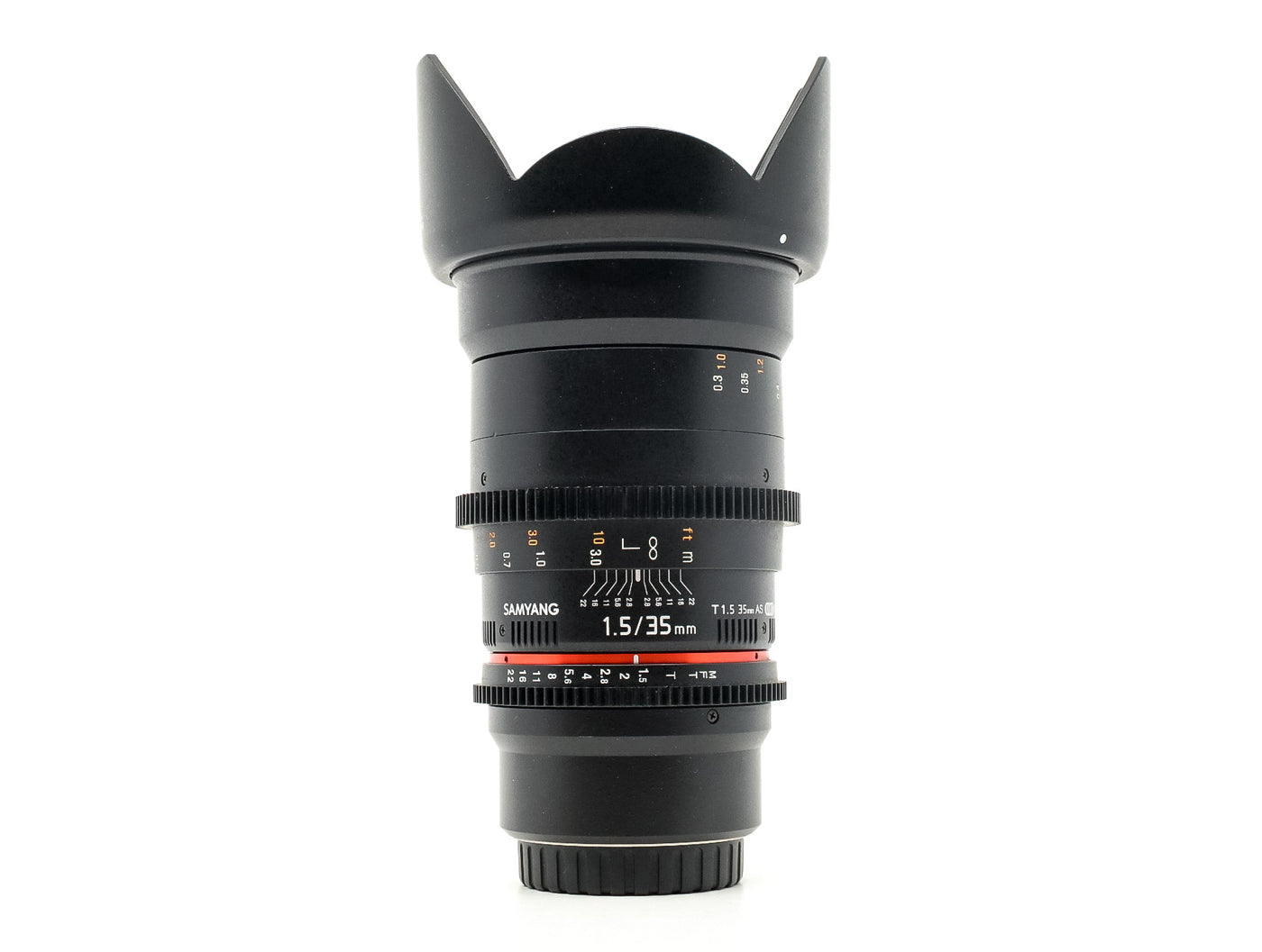 Samyang 35mm T1.5 Cine AS UMC II - Micro Four Thirds Geschikt · hoofdafbeelding