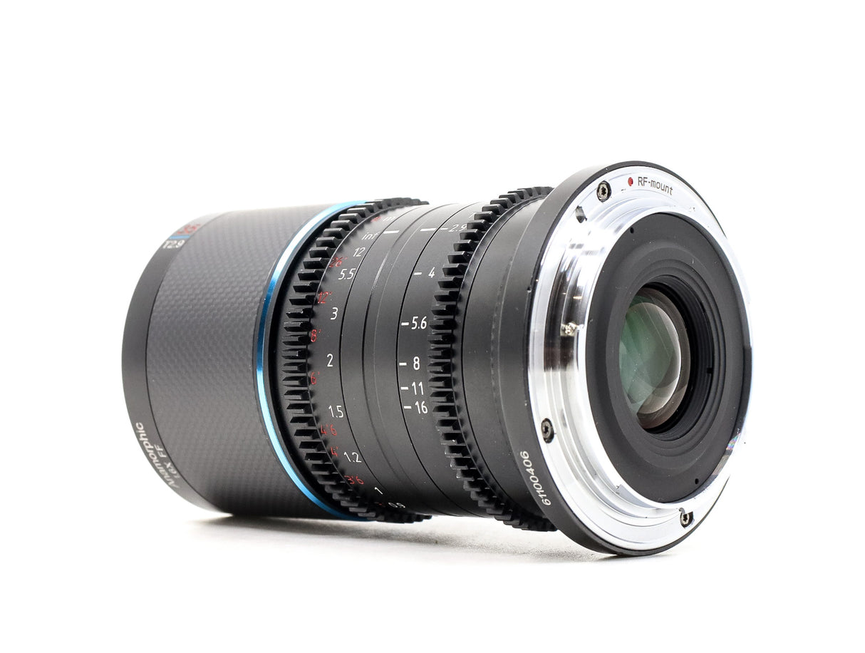 Sirui Saturn 35mm T2.9 1.6x Anamorphic [Blue Flare] - Canon RF Fit