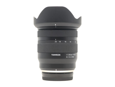 Tamron 11-20mm f/2.8 Di III-A RXD - Monture Fujifilm X