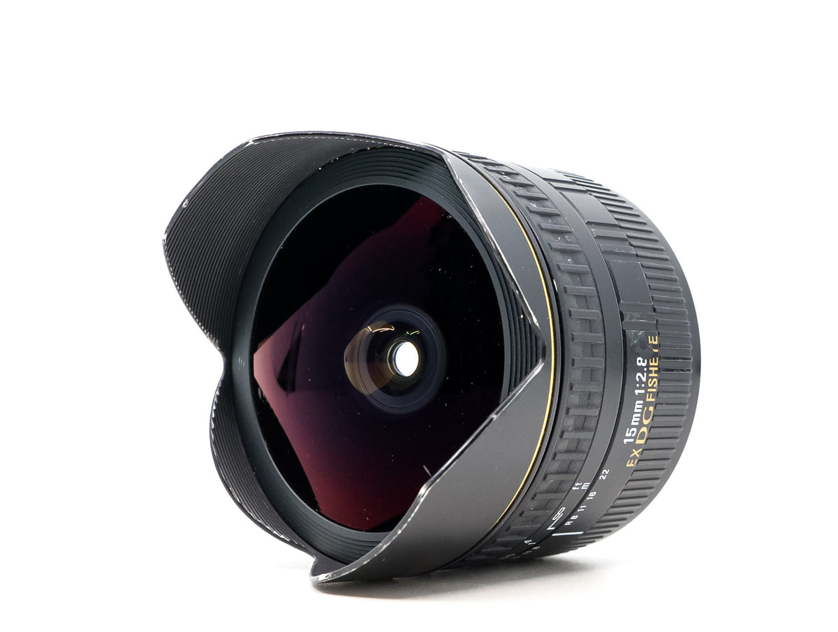 Sigma 15mm f/2.8 EX Fisheye - Canon EF Fit Used | 12-Month
