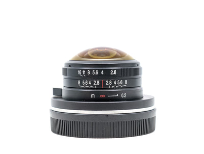 Venus Laowa 4mm f/2.8 Fisheye - Compatibile con Canon EF-M 