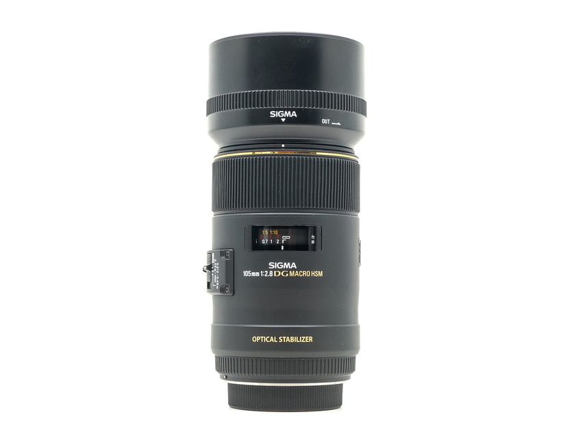 Sigma 105mm f/2.8 EX DG OS HSM Macro - Sigma SA Fit Used – Camera