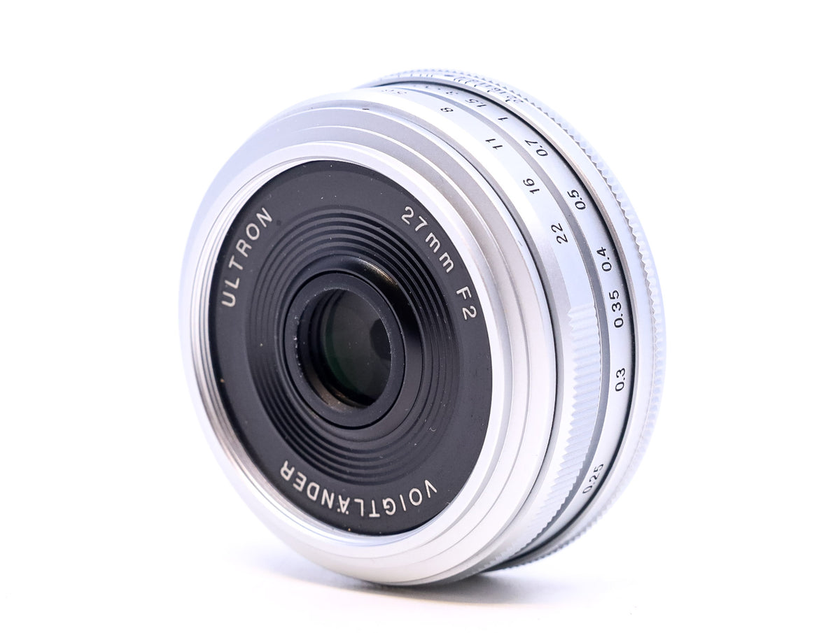 Voigtländer Ultron 27mm f/2 – Fujifilm X Mount – Camera Market