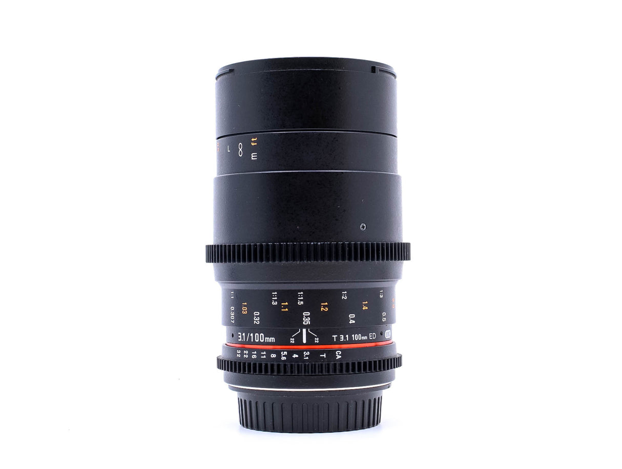 Walimex Pro 100mm T3.1 Macro - Canon EF Fit