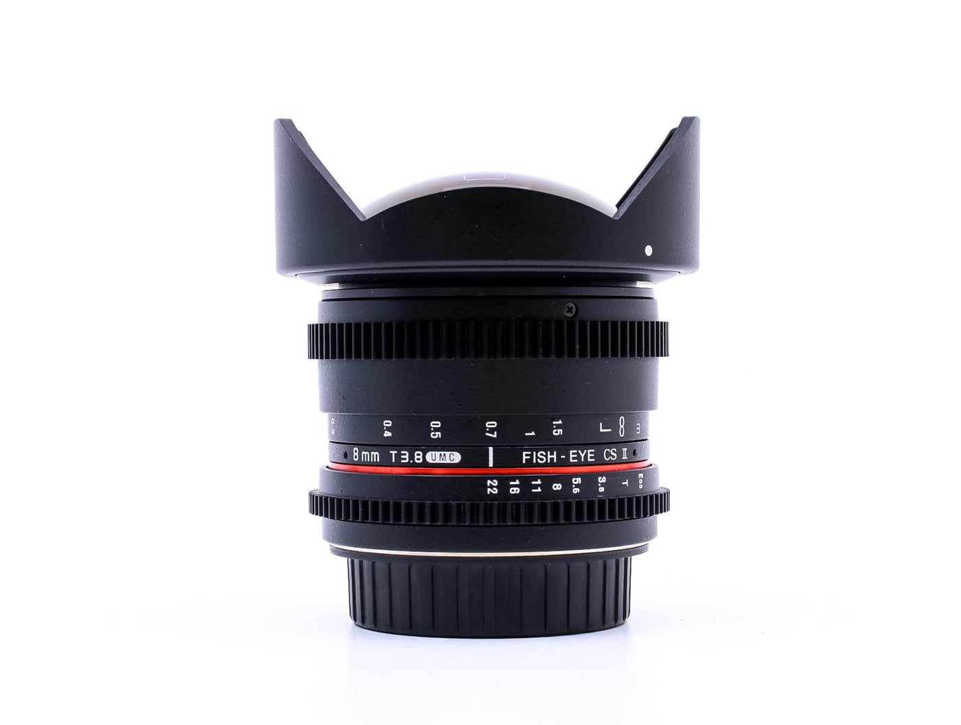 Walimex Pro 8mm T3.8 CS Fisheye II - Voor Canon EF · hoofdafbeelding