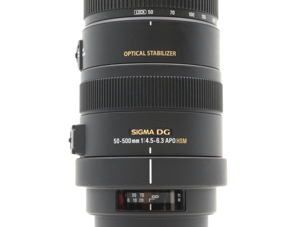 Sigma 50-500mm f/4-6.3 APO DG HSM - Sigma SA Fit – Camera Market