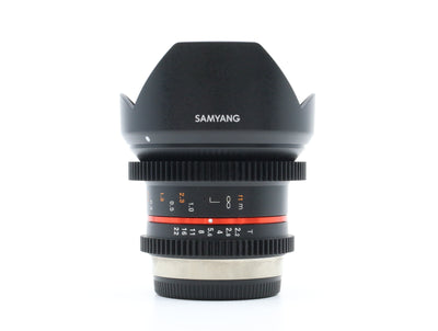Samyang 12mm T2.2 ED AS UMC CS - Compatibile con Micro Quattro Terzi 