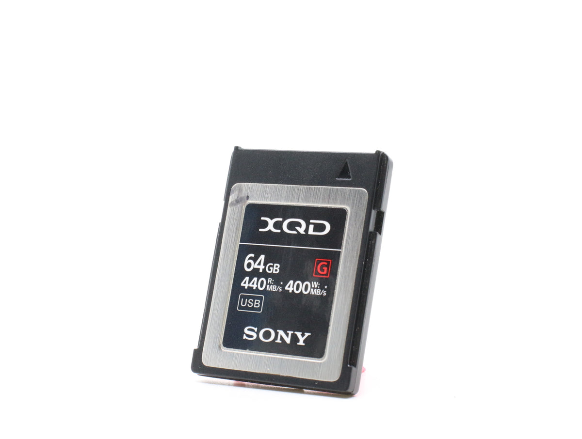 Sony XQD G 64GB 440MB/s Card Used | 12-Month Warranty – Camera Market