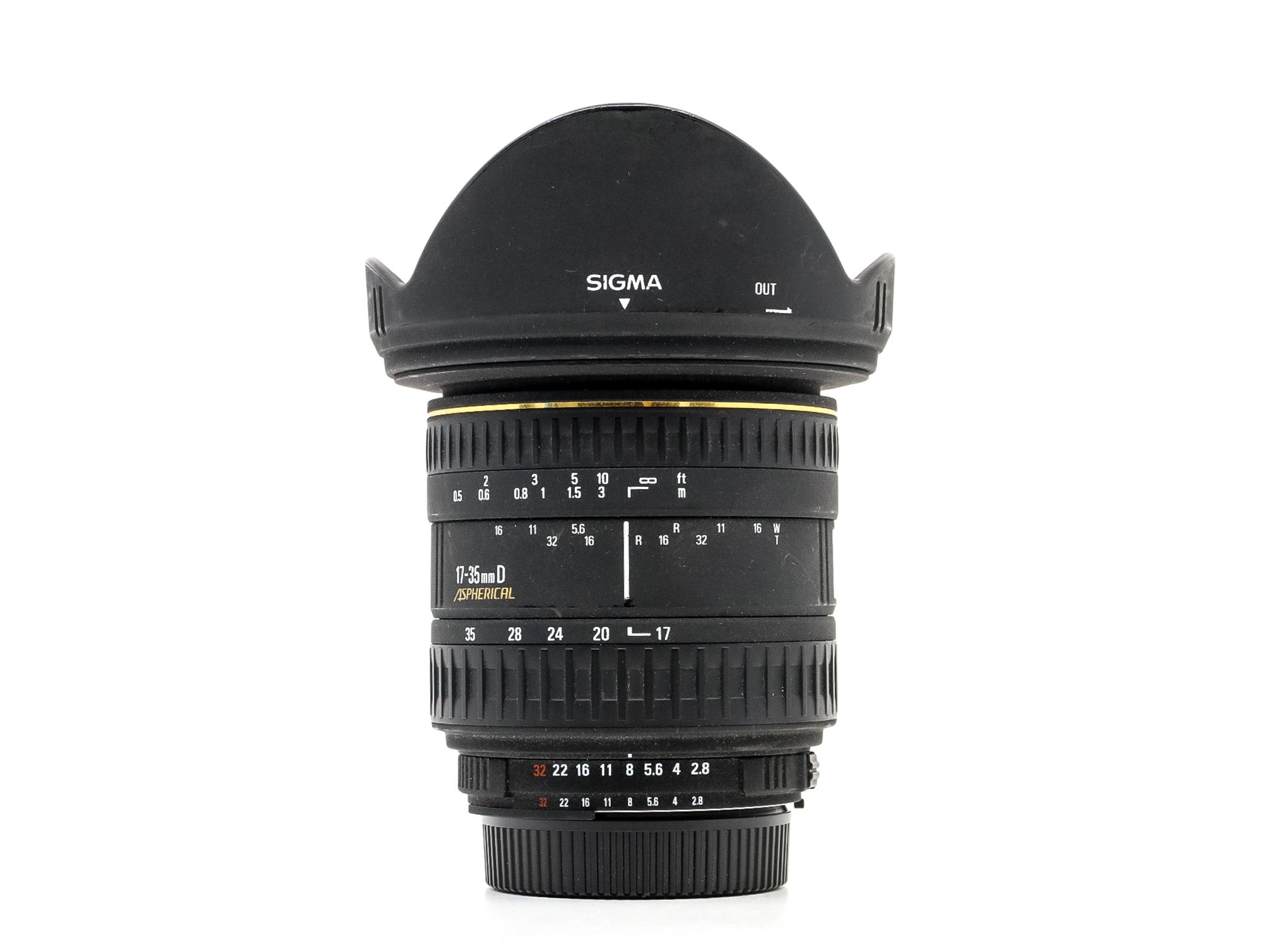 Sigma 17-35mm f/2.8-4 D EX DG Aspherical - Nikon Fit Used – Camera