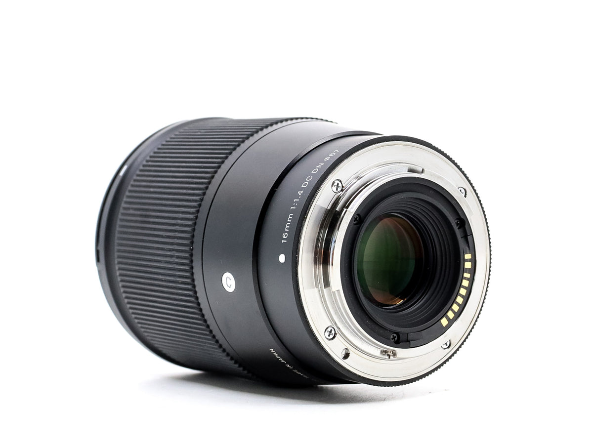 Sigma 16mm f/1.4 DC DN Contemporary - Canon EF-M Fit Used – Camera