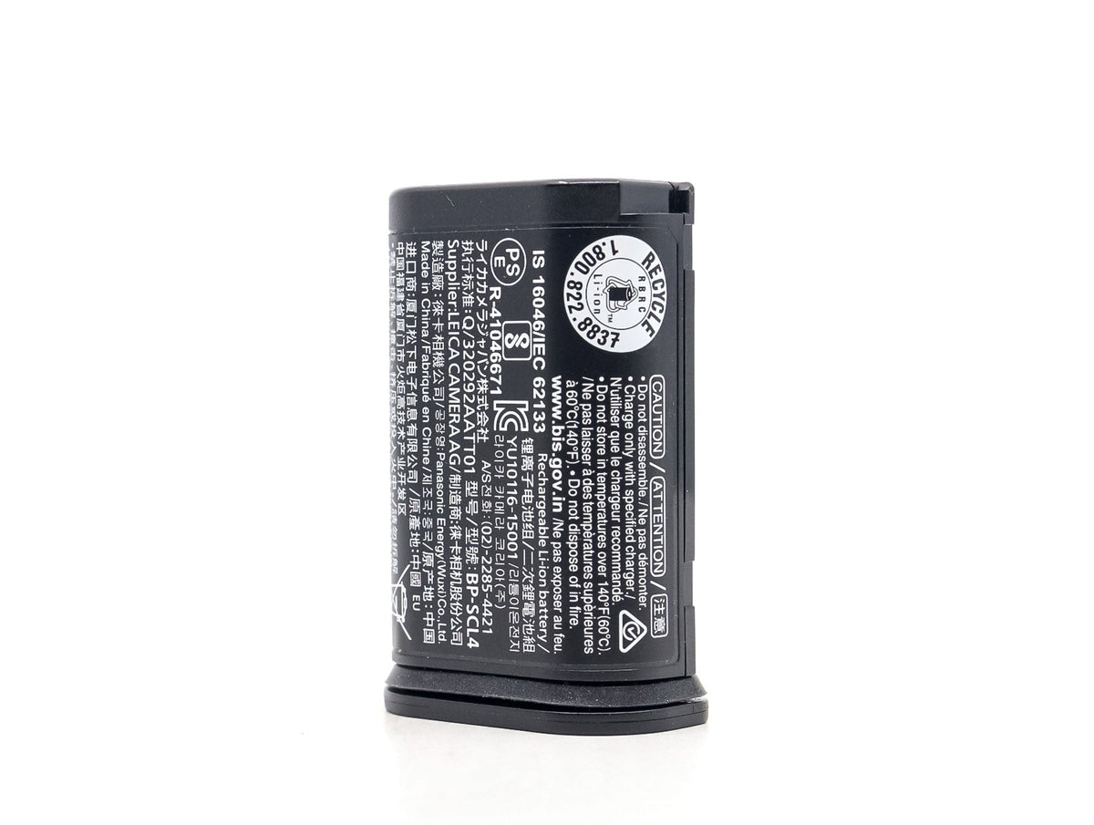 Leica BP-SCL4 Battery Used | 12-Month Warranty – Camera Market
