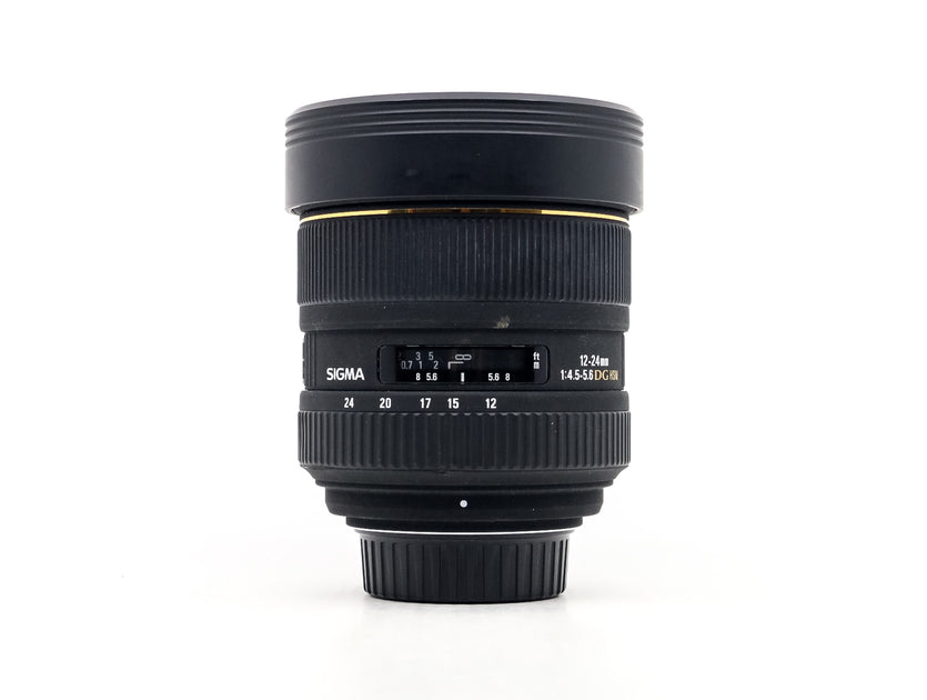 SIGMA 12-24mm 1:4.5-5.6 DG HSM レンズ Sigma 12-24mm f/4.5-5.6 EX DG HSM - Nikon Fit – Camera Market