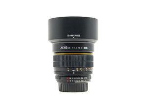 Samyang 85mm f/1.4 AS IF UMC (AE) - Nikon Fit