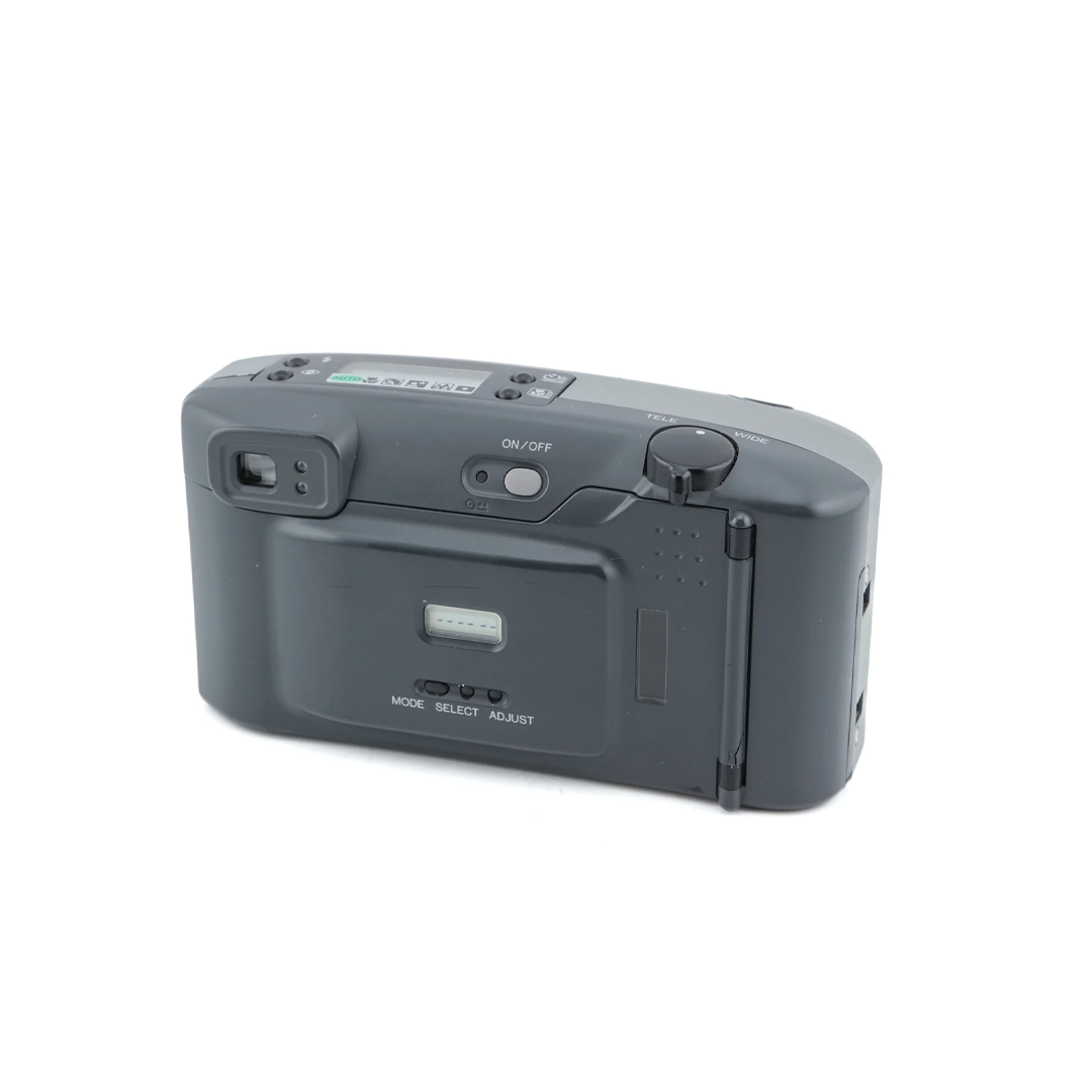 Minolta Riva Zoom 140EX Date - Cámara Analógica Compacta de 35mm