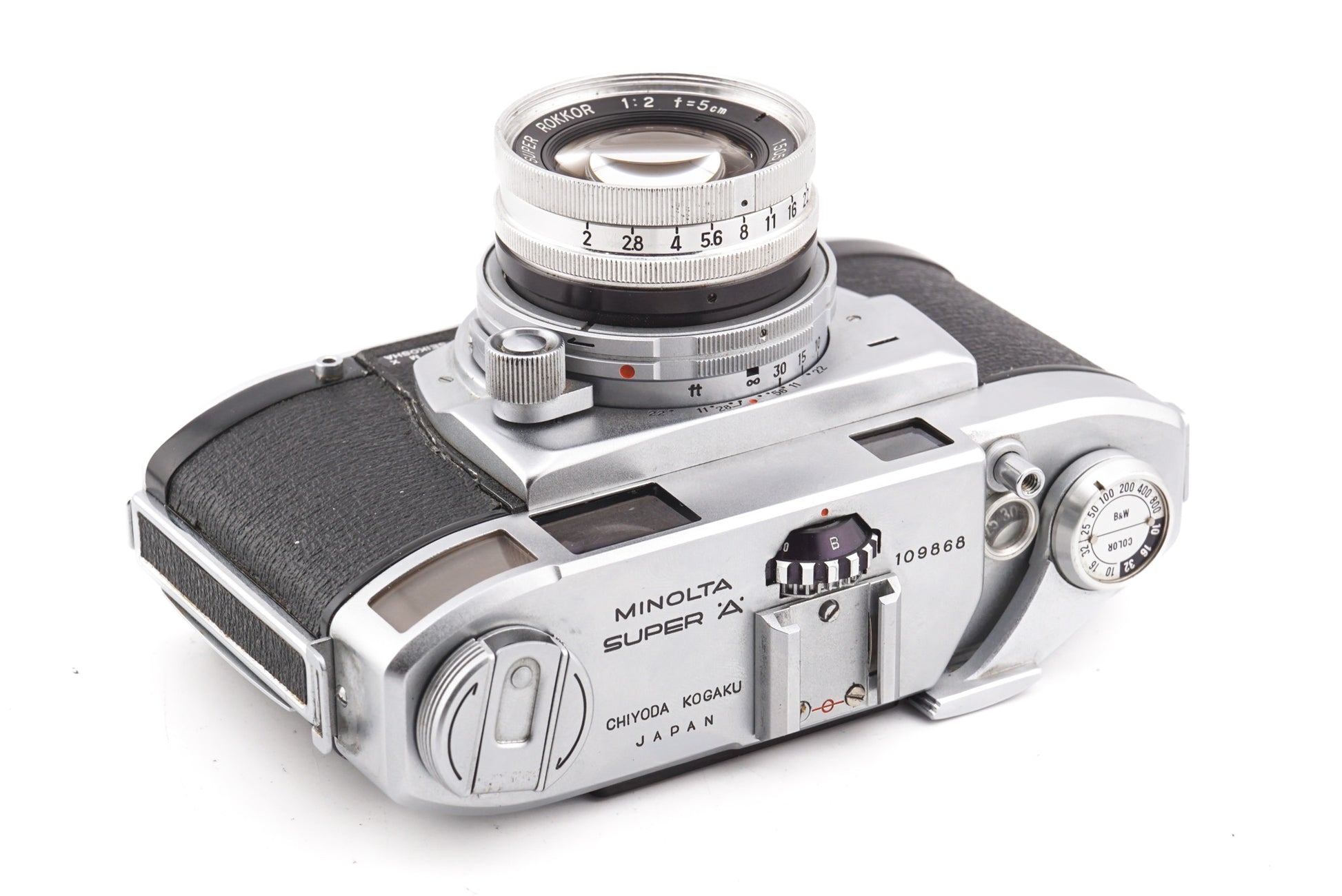 Minolta Super A CHIYOKO ROKKOR 5cm f2.8 Super Minolta A ER case f⁄2.8