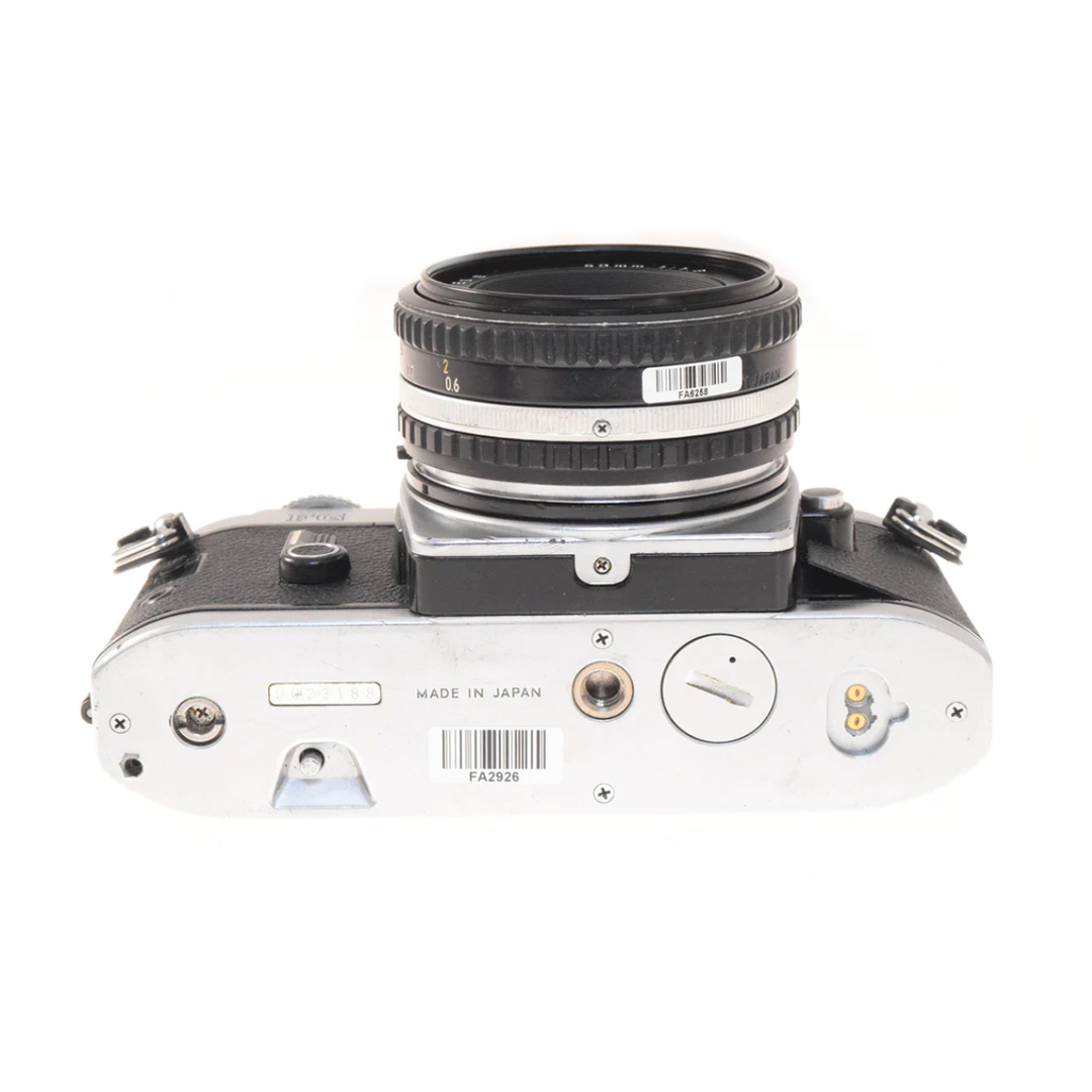 Nikon FG + 50mm f1.8 Series E – Camera Market