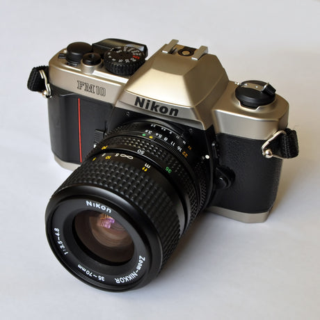 Nikon FM10 + Zoom-Nikkor 35-70mm f3.5-4.8 - SLR 35mm Film Camera