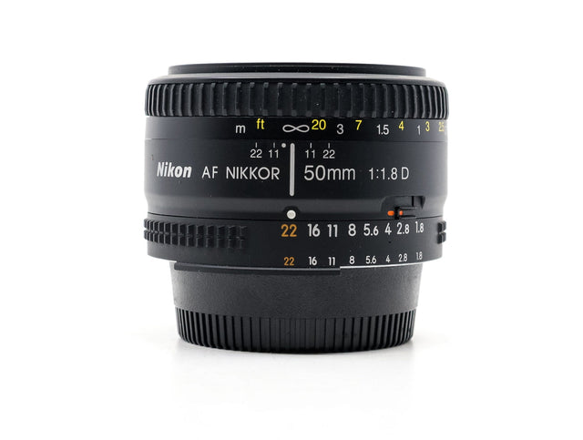 Nikon AF Nikkor 50mm f/1.8D - segunda mano - excelente estado - foto principal - SKU 3787894 - Camera Market