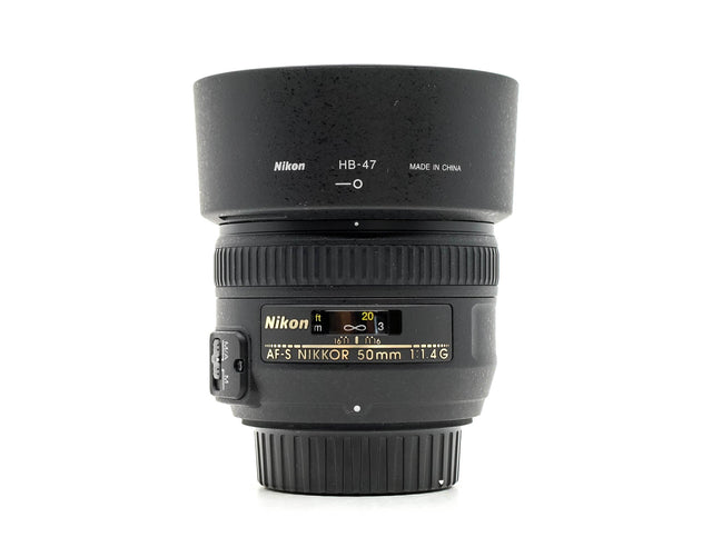 Nikon AF-S Nikkor 50mm f/1.4G - segunda mano - excelente estado - foto principal - SKU 3798209 - Camera Market