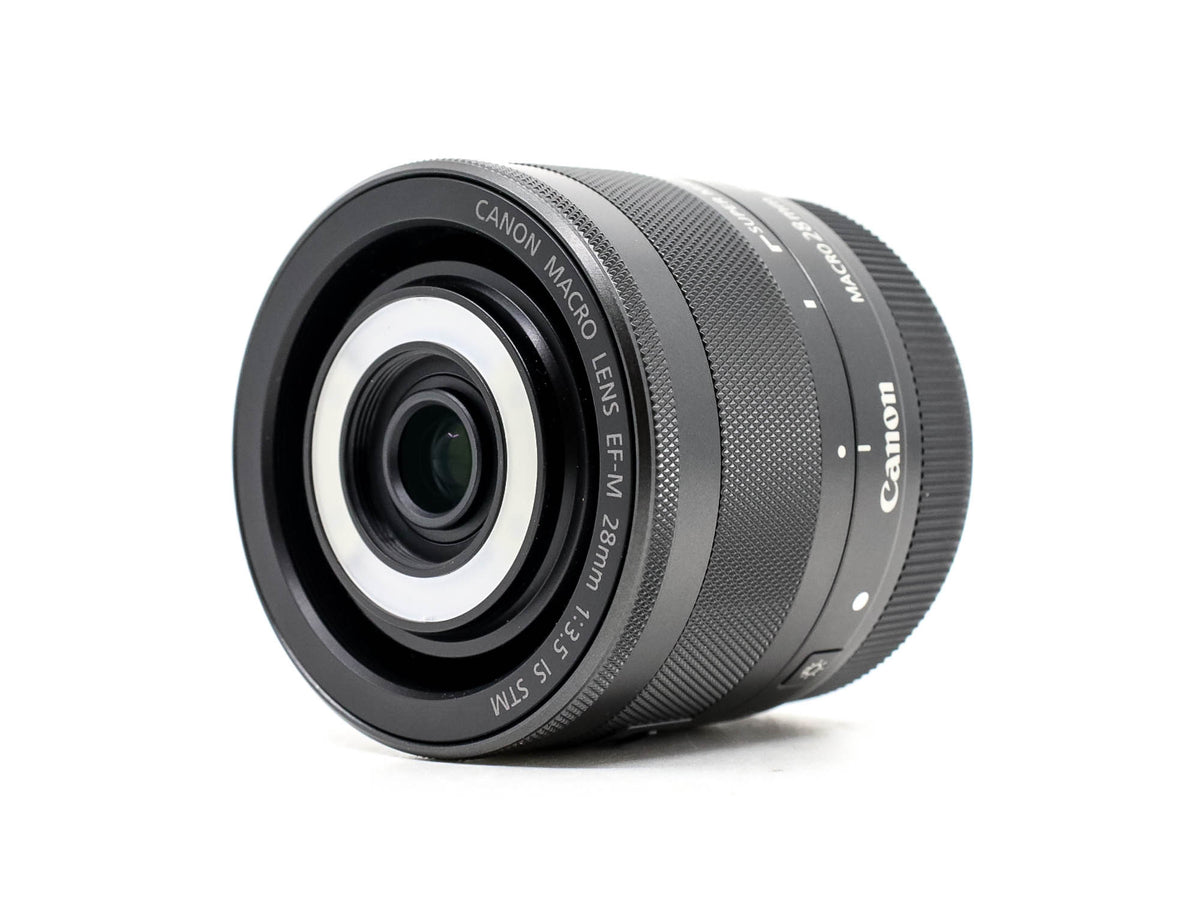 Canon EF-M 28mm f/3.5 Macro IS STM 本体 Canon EF-M 28mm f/3.5 Macro IS STM – Camera Market